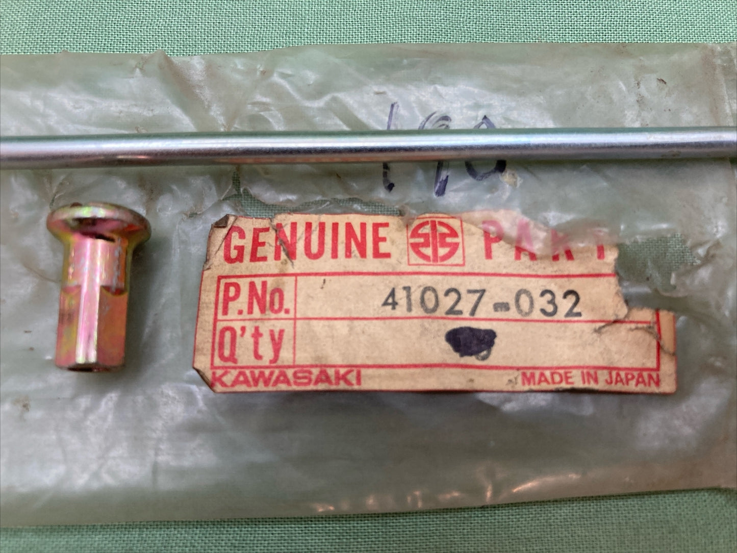 NEW GENUINE KAWASAKI 41027-032 SPOKE-ASY, INNER 107 X 172.5MM