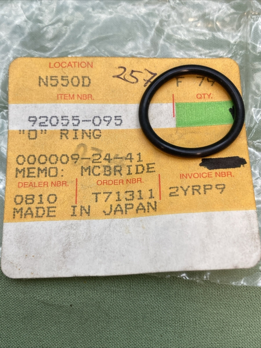 QTY 3 NEW REPLACES KAWASAKI 92055-095 O RING, CAMSHAFTS, CHAIN, TENSIONER