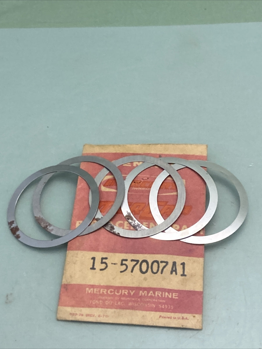 NEW GENUINE MERCURY QUICKSILVER 15-57007A1 SHIM ASSEMBLY