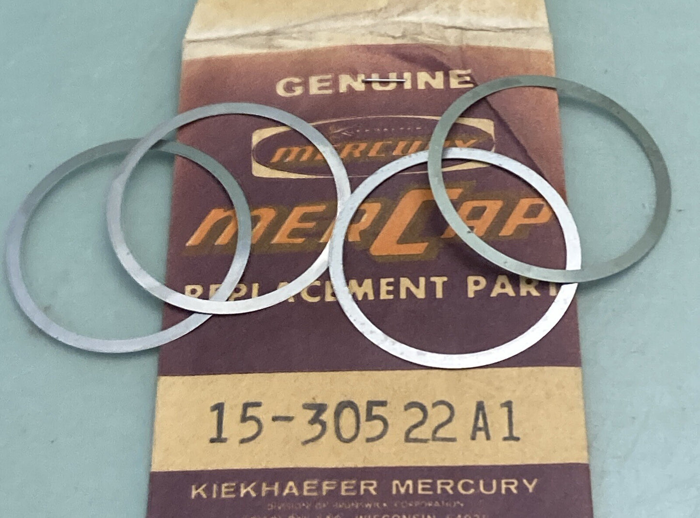 NEW GENUINE MERCURY QUICKSILVER 15-30522A1 SHIM ASSEMBLY