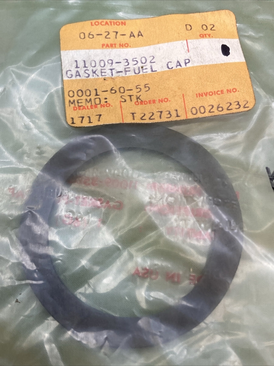 NEW REPLACES KAWASAKI 11009-3502 FUEL CAP GASKET