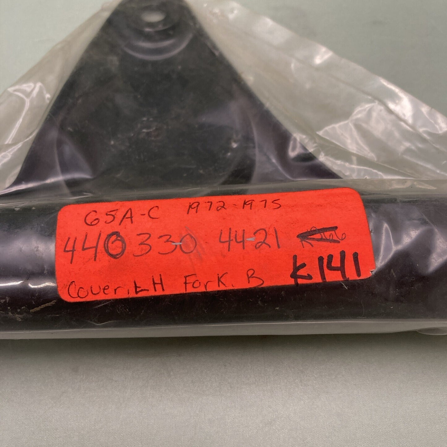 NEW REPLACES KAWASAKI 440330 44-21 COVER-LH FORK,BLACK