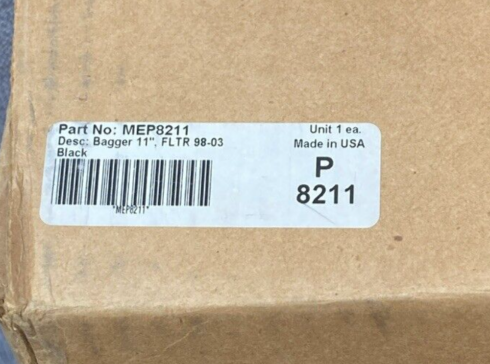 NEW MEMPHIS SHADES MEP8211 BAGGER 11" FLTR 98-03 WINDSHIELD GRADIENT BLACK