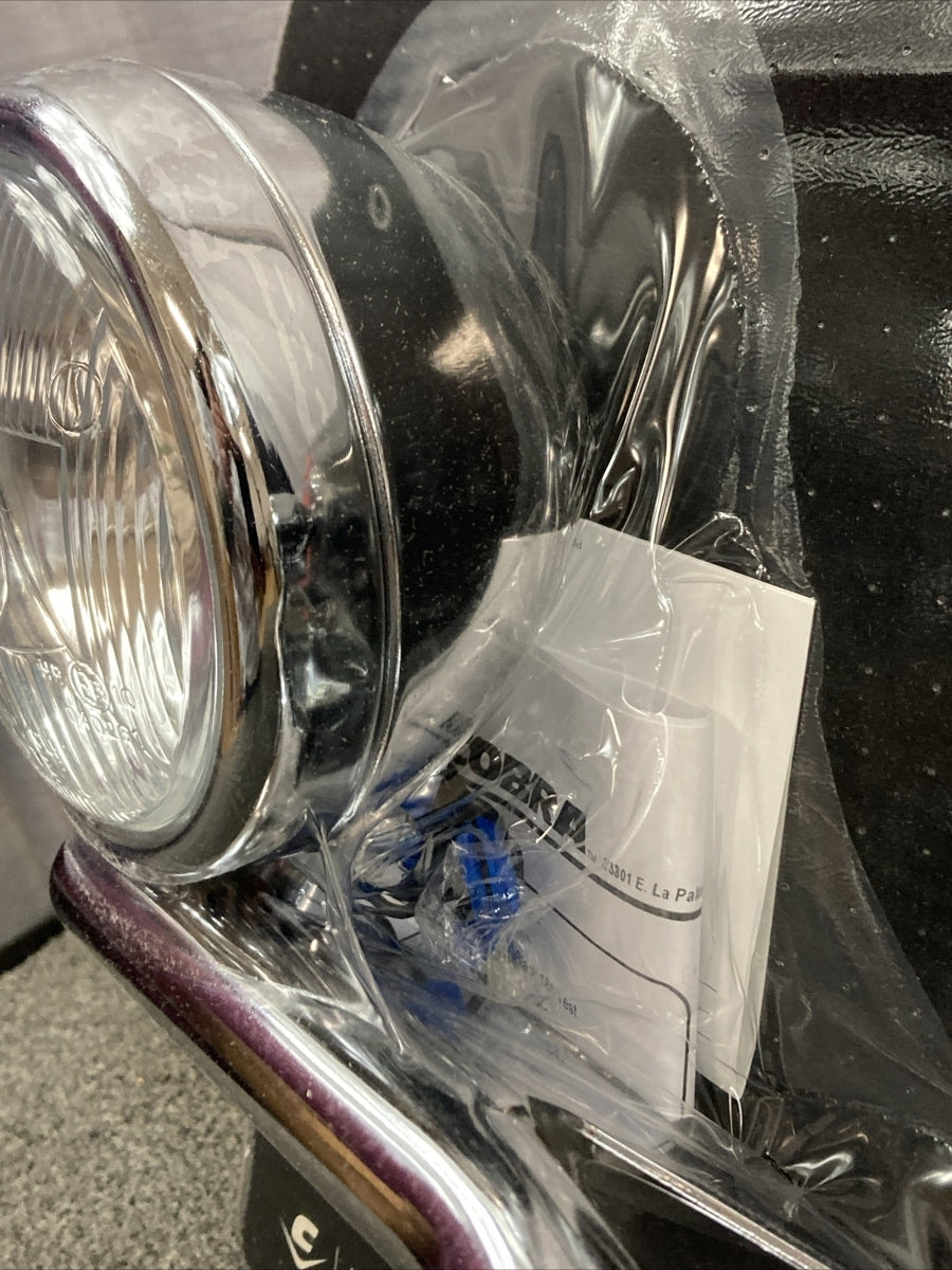 NEW COBRA 04-0327 STEEL LIGHT BAR BULLET STYLE CHROME PLATED SUZUKI C50 2007-09