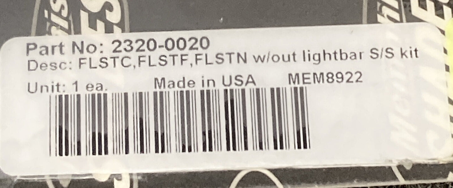 NEW MEMPHIS SHADES 2320-0020 MEM8922 FLSTC FLSTF FLSTN W/OUT LIGHTBAR S/S KIT