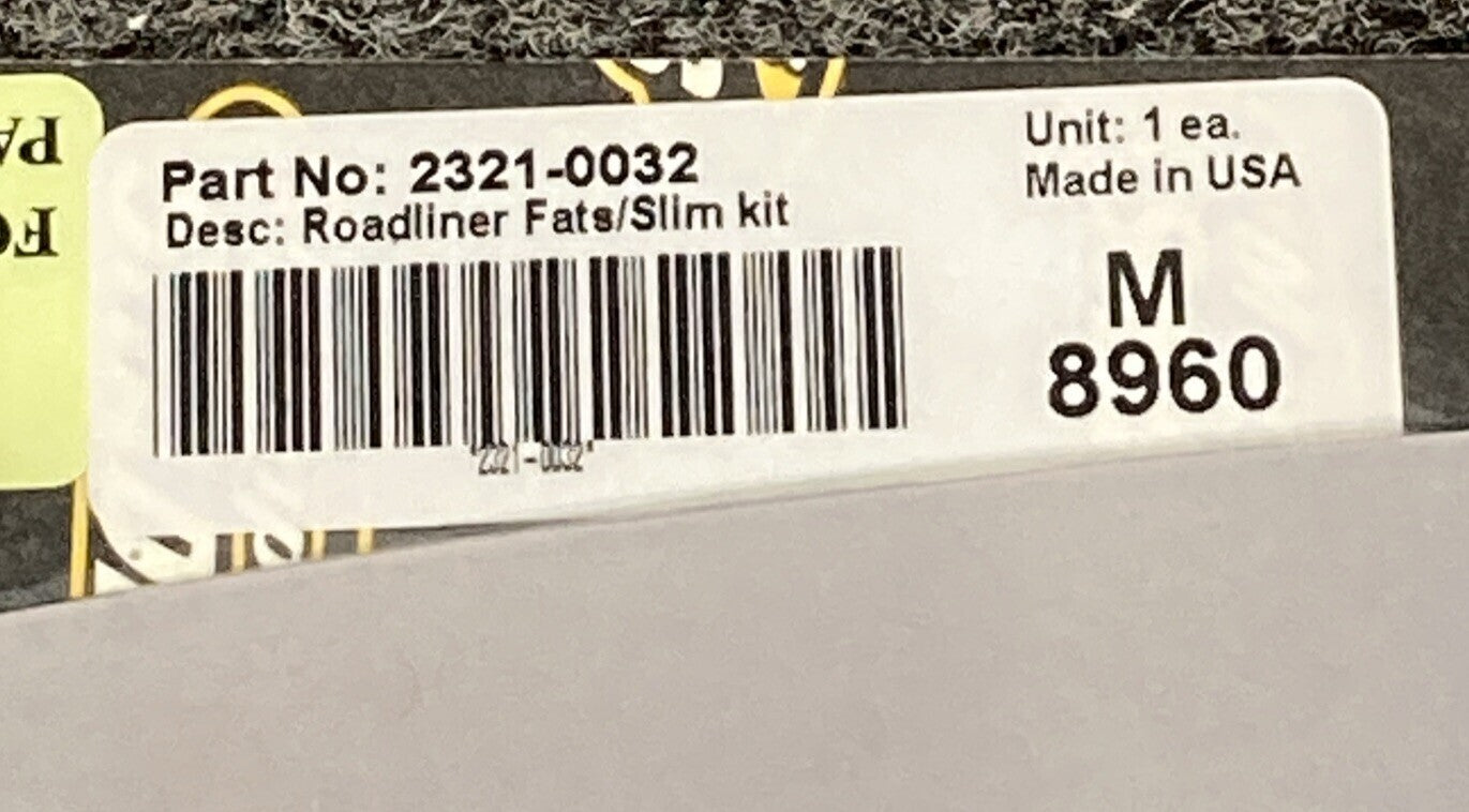 NEW MEMPHIS SHADES 2321-0032 ROADLINER FATS/SLIM KIT M8960