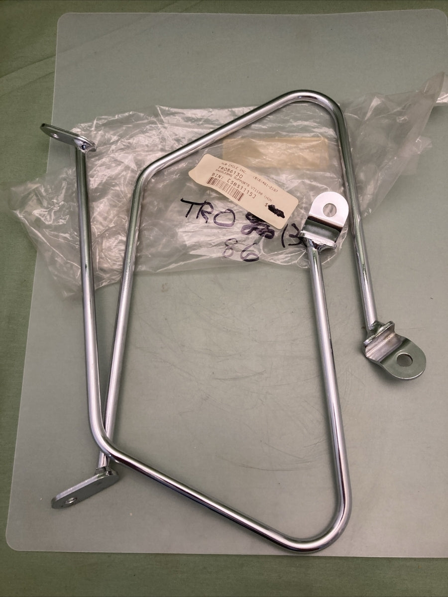 NEW REPLACES COBRA TR086130 SADDLEBAG SUPPORTS VT1100 SUPERCEDES 02-6130