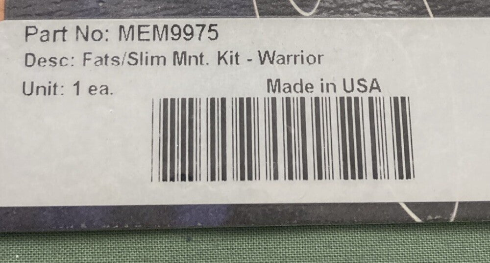 NEW GENUINE MEMPHIS SHADES MEM9975 FATS/SLIM MOUNTING KIT
