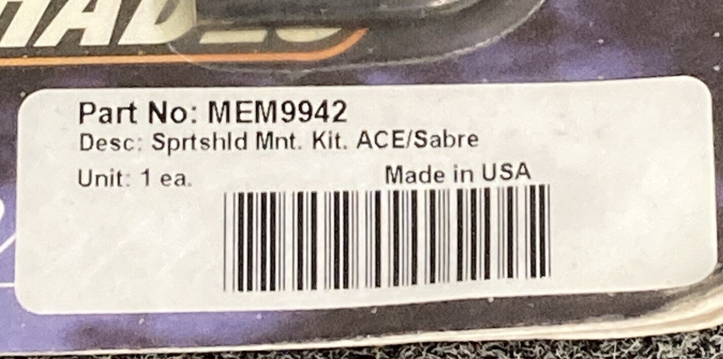 NEW MEMPHIS SHADES MEM9942 ACE/SABRE SPORTSHIELD MOUNT KIT
