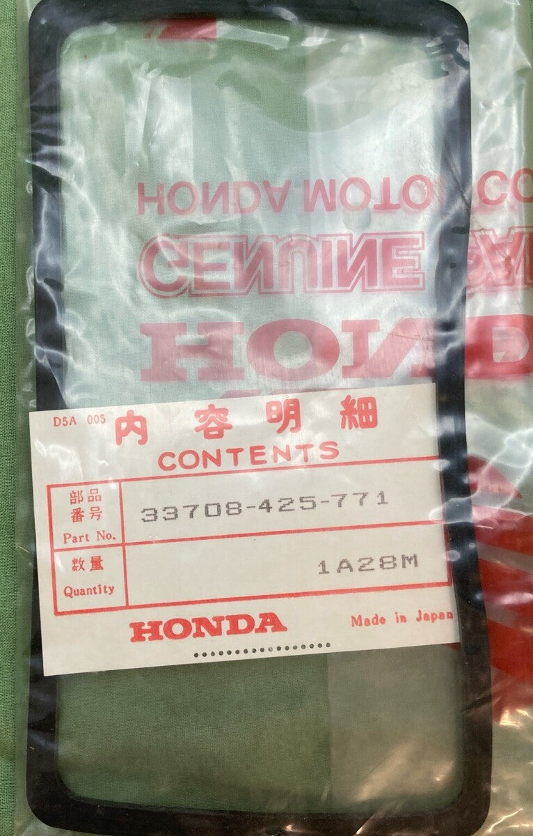 NEW GENUINE HONDA 33708-425-771 GASKET, LENS