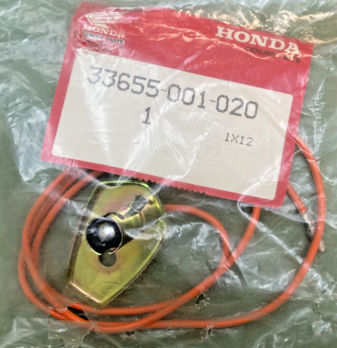 NEW GENUINE HONDA 33655-001-020 SOCKET ASSY., L. RR. TURN SIGNAL