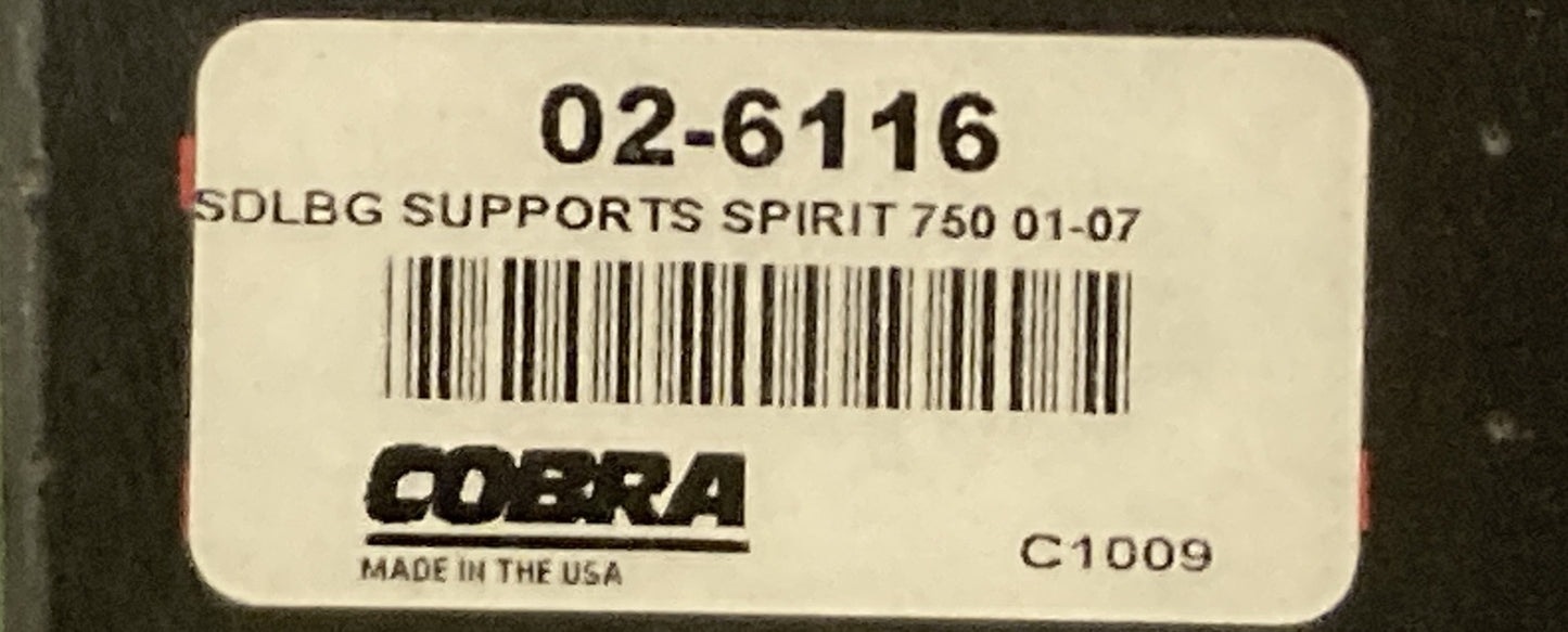 NEW GENUINE COBRA 02-6116 SADDLEBAG SUPPORTS FOR HONDA SPIRIT 750 01-07