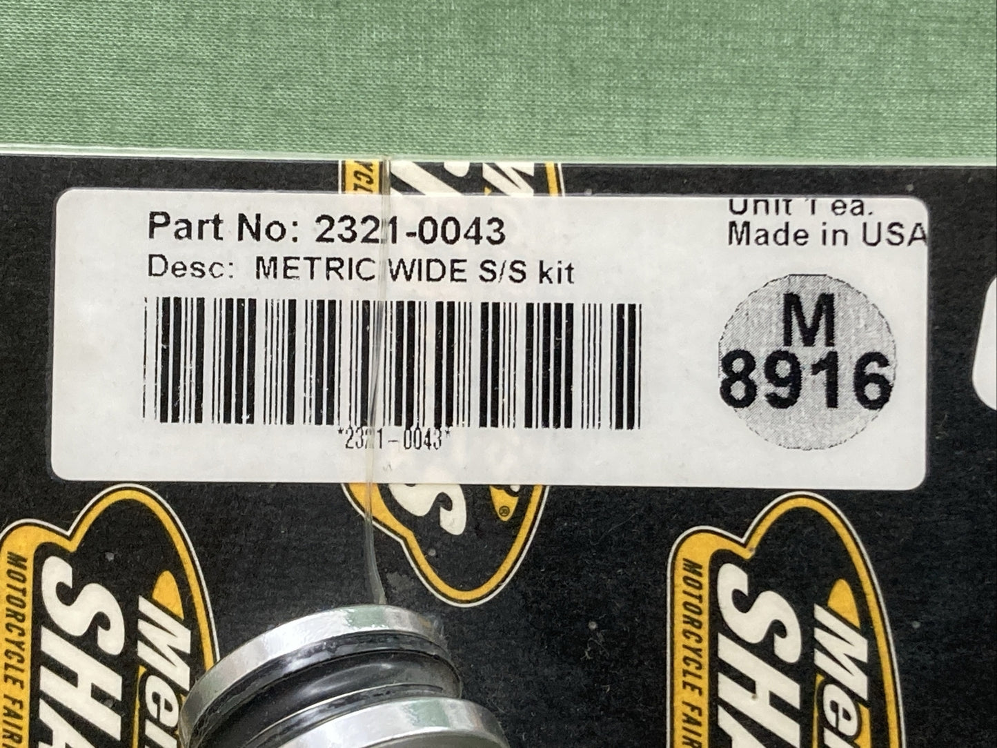 NEW MEMPHIS SHADES 2321-0043 METRIC WIDE SPORTSHIELD MOUNT KIT