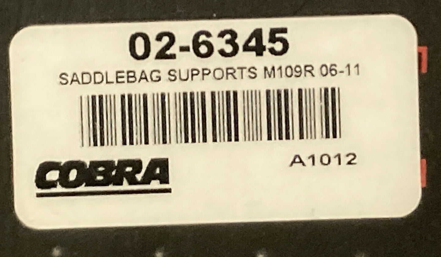 NEW GENUINE COBRA 02-6345 SADDLEBAG SUPPORTS FOR M109R 06-11