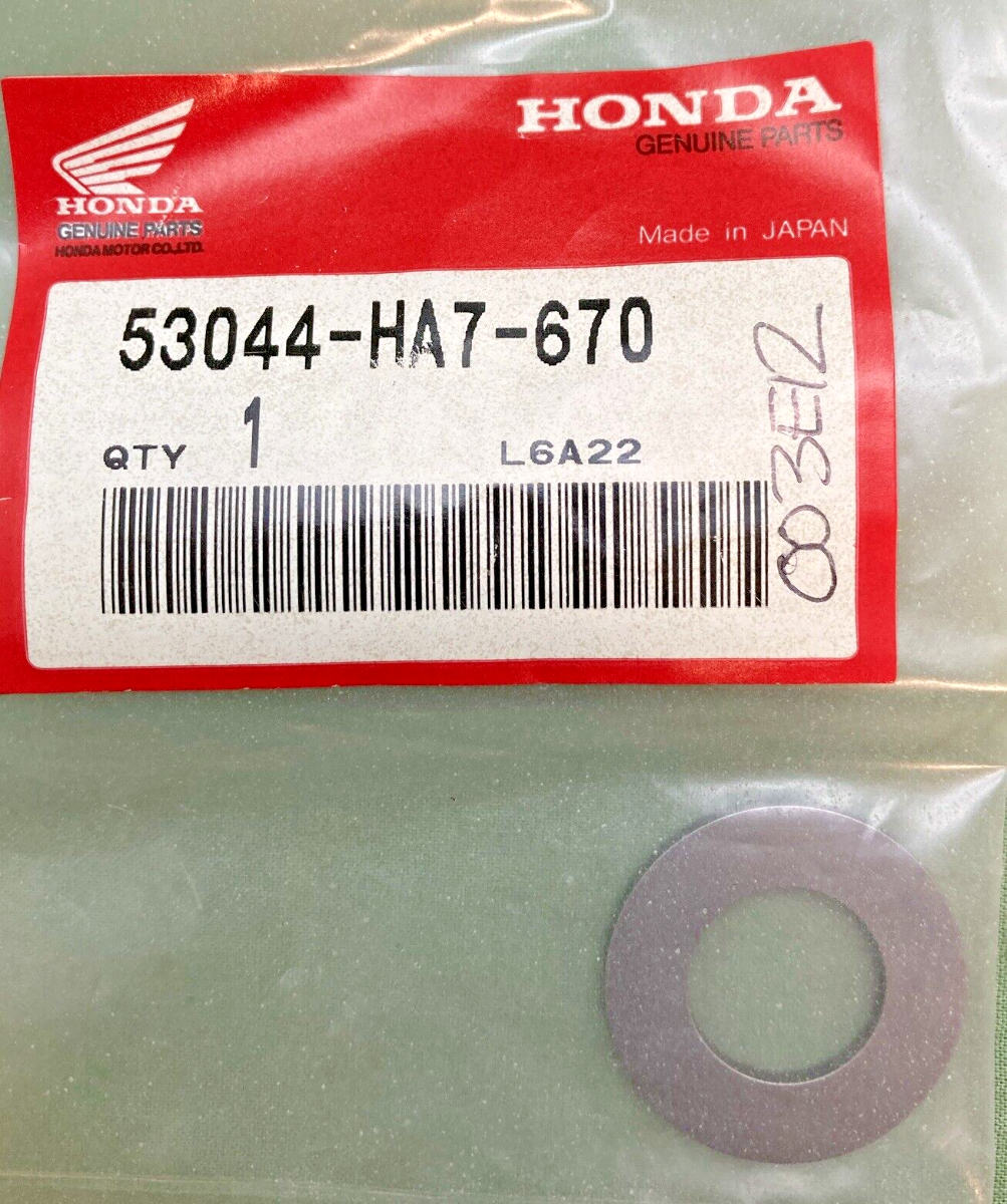 NEW GENUINE HONDA 53044-HA7-670 WASHER, CLUTCH