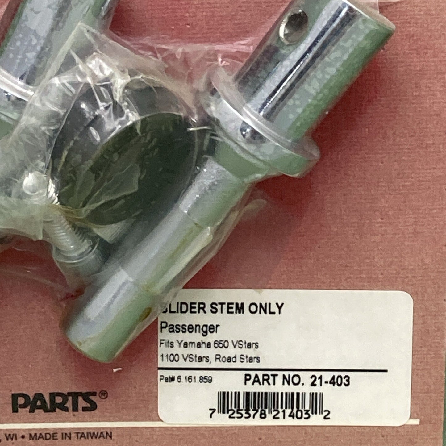 NEW SHOW CHROME 21-403 SLIDER STEM ONLY PASSENGER