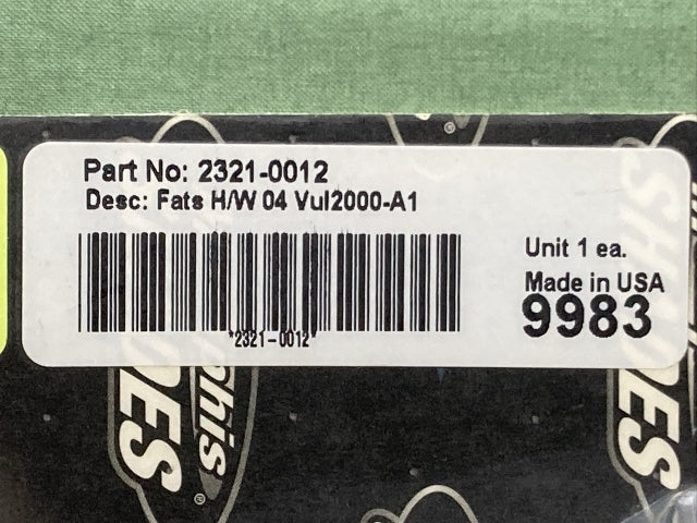 NEW MEMPHIS SHADES 2321-0012 FATS MOUNT KIT, WINDSHIELD KAW VULCAN VN2000-A1 04