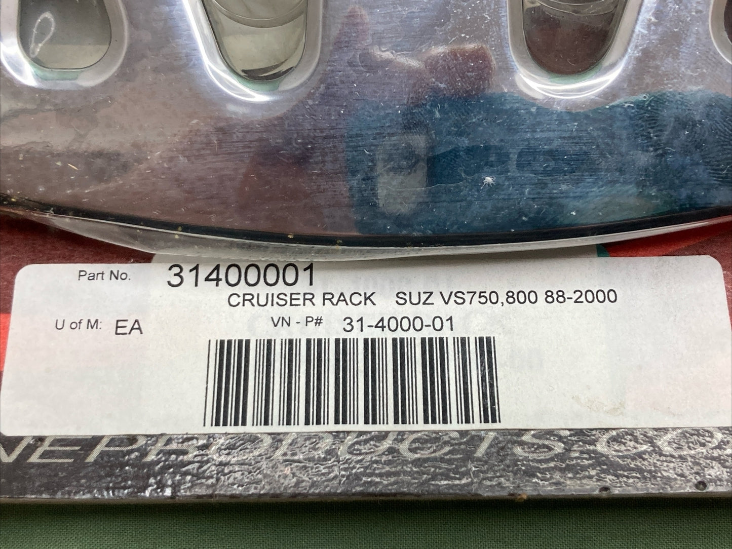 NEW JARDINE 31-4000-01 CRUISER RACK SUZUKI VS750/800 '88-'00