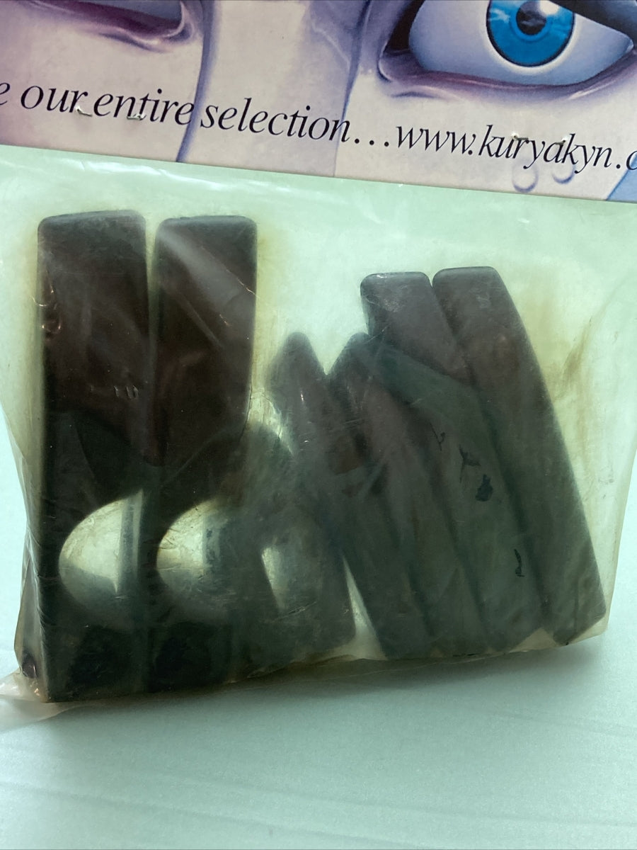 QTY 7 NEW KURYAKYN 4454 REPLACEMENT RUBBER PADS, ISO-WING