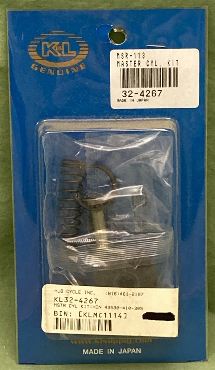 NEW K&L SUPPLY 32-4267 MASTER CYLINDER REBUILD KIT HONDA