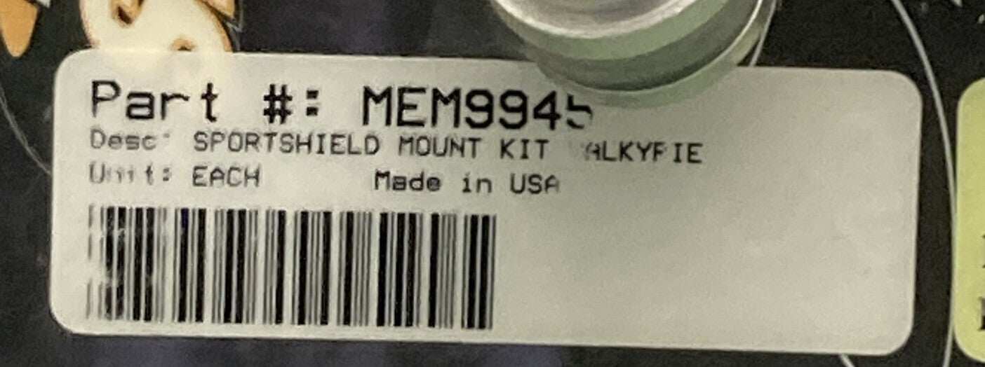 NEW GENUINE MEMPHIS SHADES MEM9945 SPORTSHIELD MOUNTING KIT FOR VALKRIE