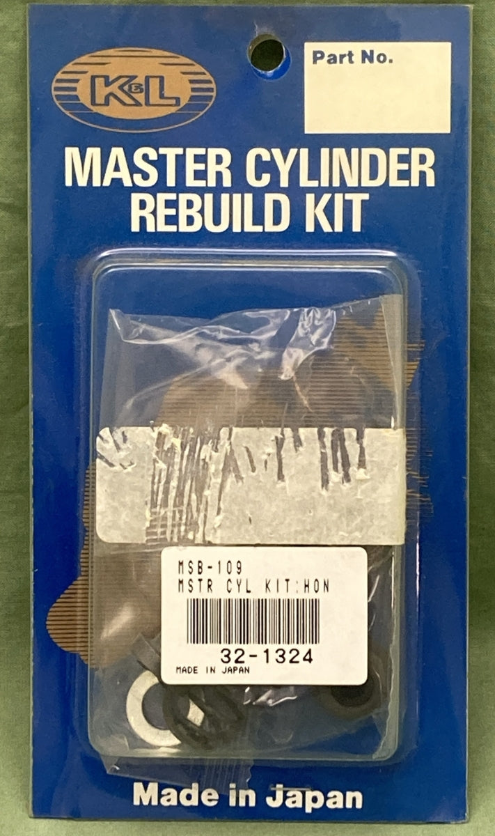 NEW K&L SUPPLY 32-1324 HONDA MASTER CYLINDER REBUILD KIT