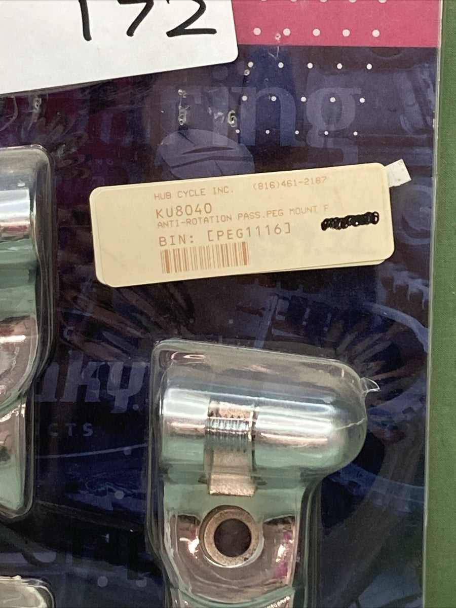 NEW KURYAKYN 8040 ANTI-ROTATION PASSNEGER PEG MOUNT
