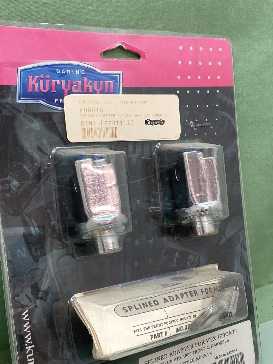NEW KURYAKYN 8816 SPLINED ADAPTER FOR VTX, FRONT