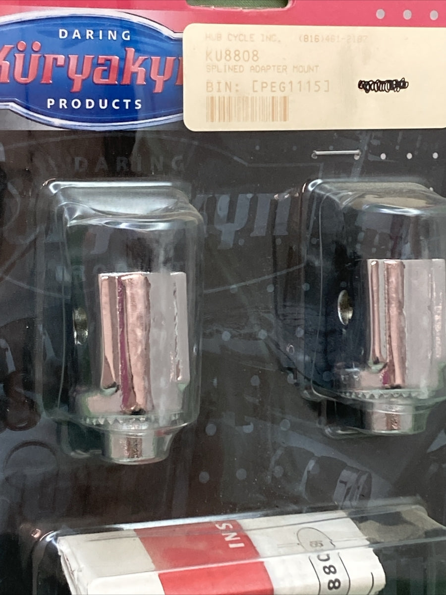 NEW KURYAKYN 8808 SPLINED ADAPTER MOUNT