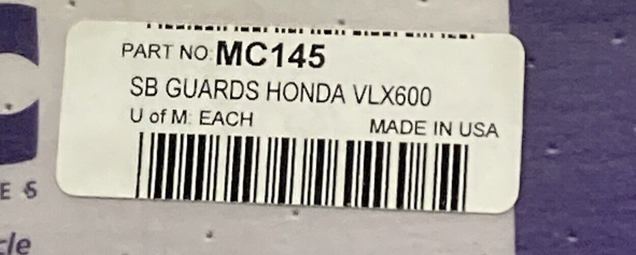 NEW GENUINE MC ENTERPRISES MC145 SADDLEBAG SUPPORT FOR HONDA VLX600