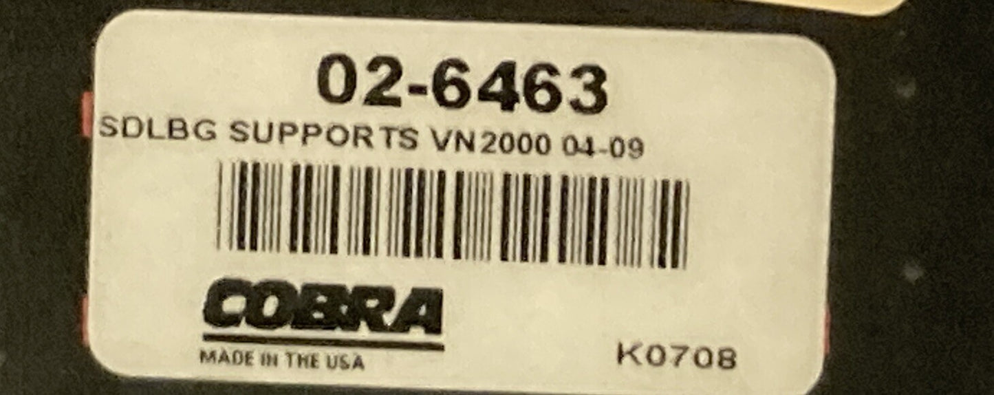 NEW GENUINE COBRA 02-6463 SADDLEBAG SUPPORTS FOR VULCAN VN2000 04-09