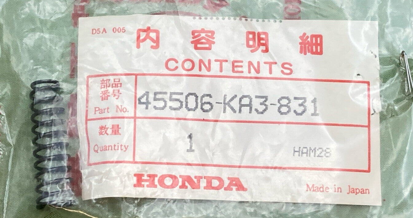 NEW GENUINE HONDA 45506-KA3-831 SPRING