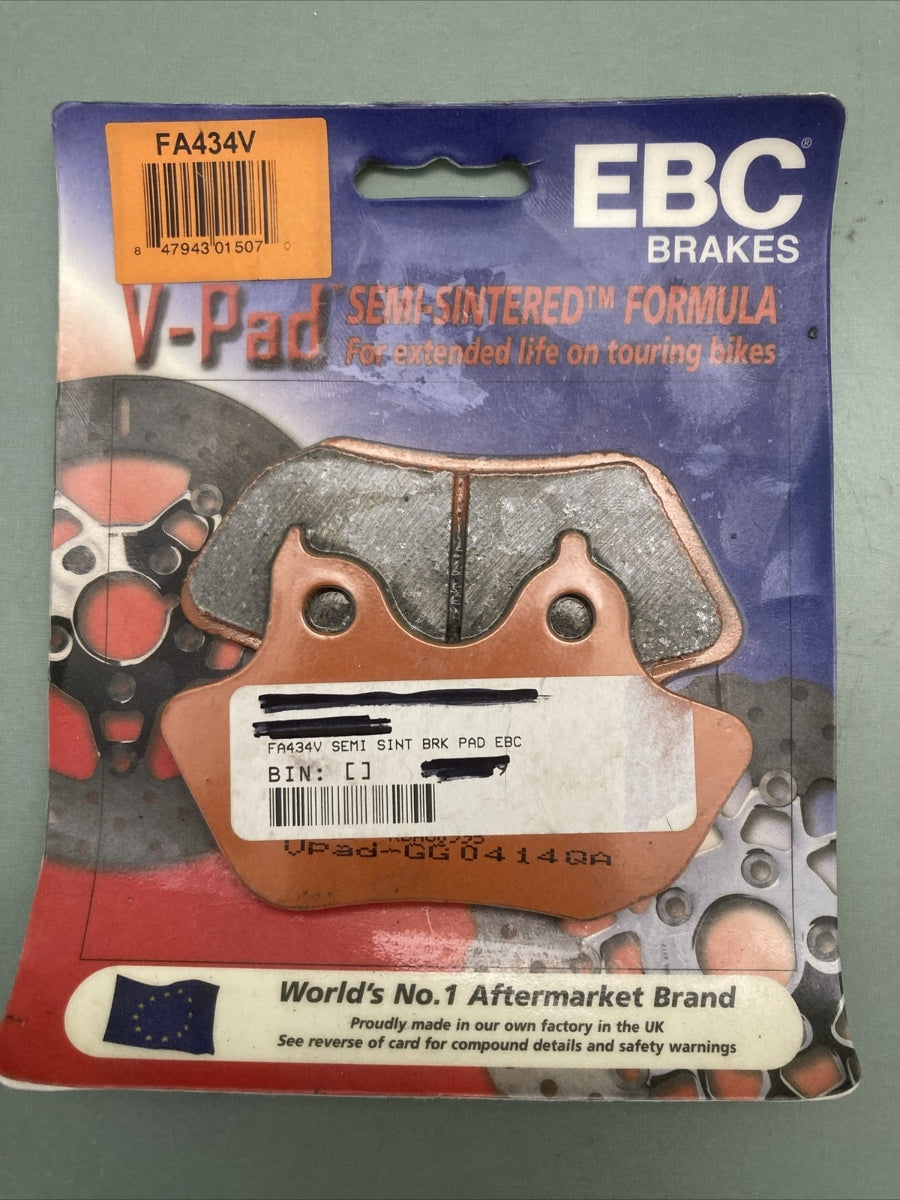 NEW GENUINE EBC FA434V SEMI-SINTERED BRAKE PADS