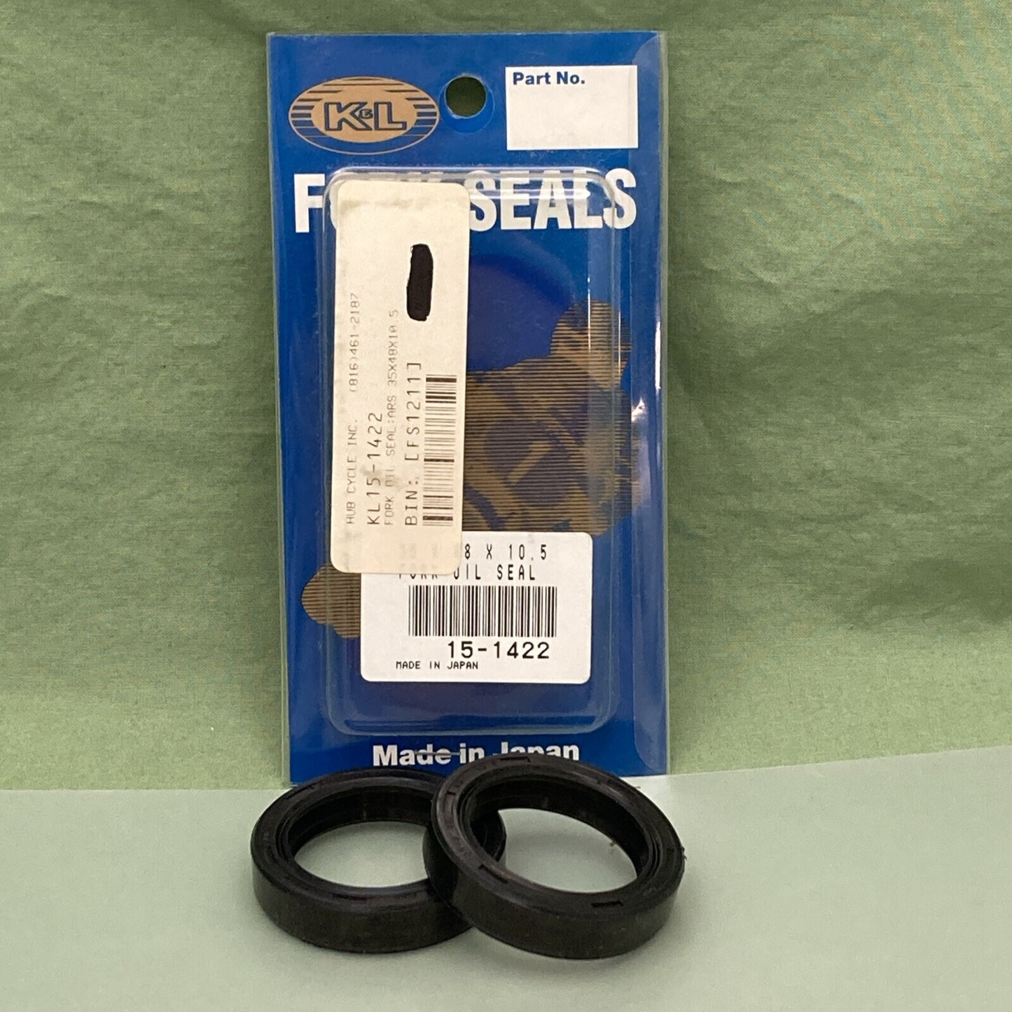 NEW K&L SUPPLY 15-1422 FORK OIL SEAL ARS 35X48X10.5