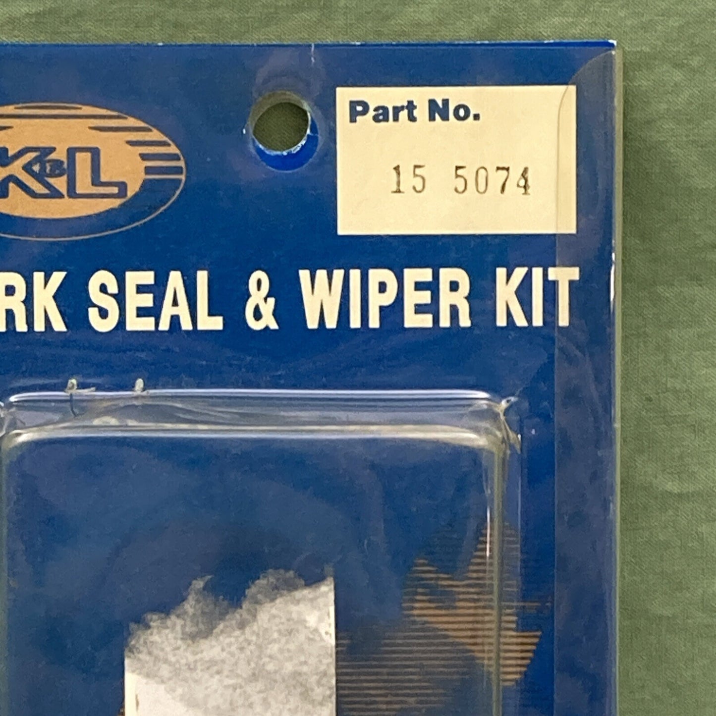 NEW K&L SUPPLY 15-5074 FORK SEAL WIPER KIT KAWASAKI/NOK