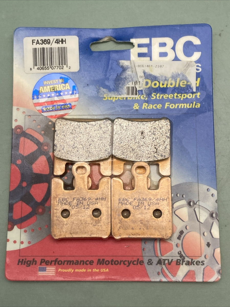 NEW GENUINE EBC FA369/4HH DOUBLE H BRAKE PADS