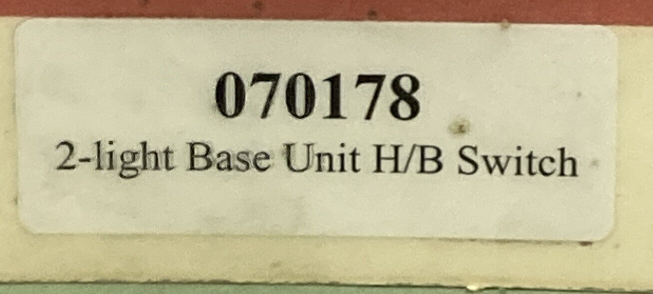 MARKLAND 070178 2-LIGHT BASE UNIT HANDLEBAR SWITCH ASSEMBLY FOR HONDA GOLDWING