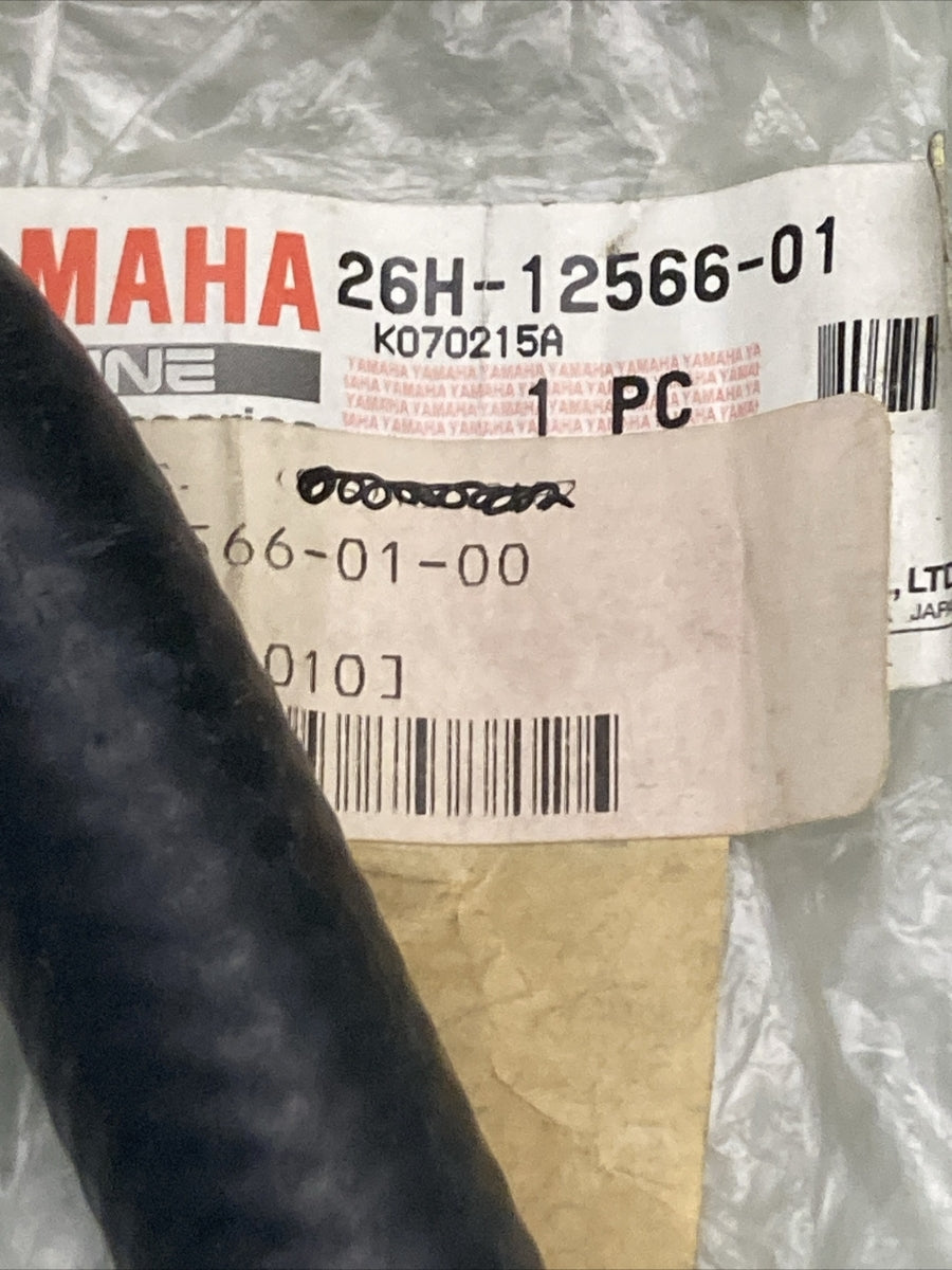 NEW GENUINE YAMAHA 26H-12566-01 BYPASS PIPE SUPERCEDES 26H-12566-01-00