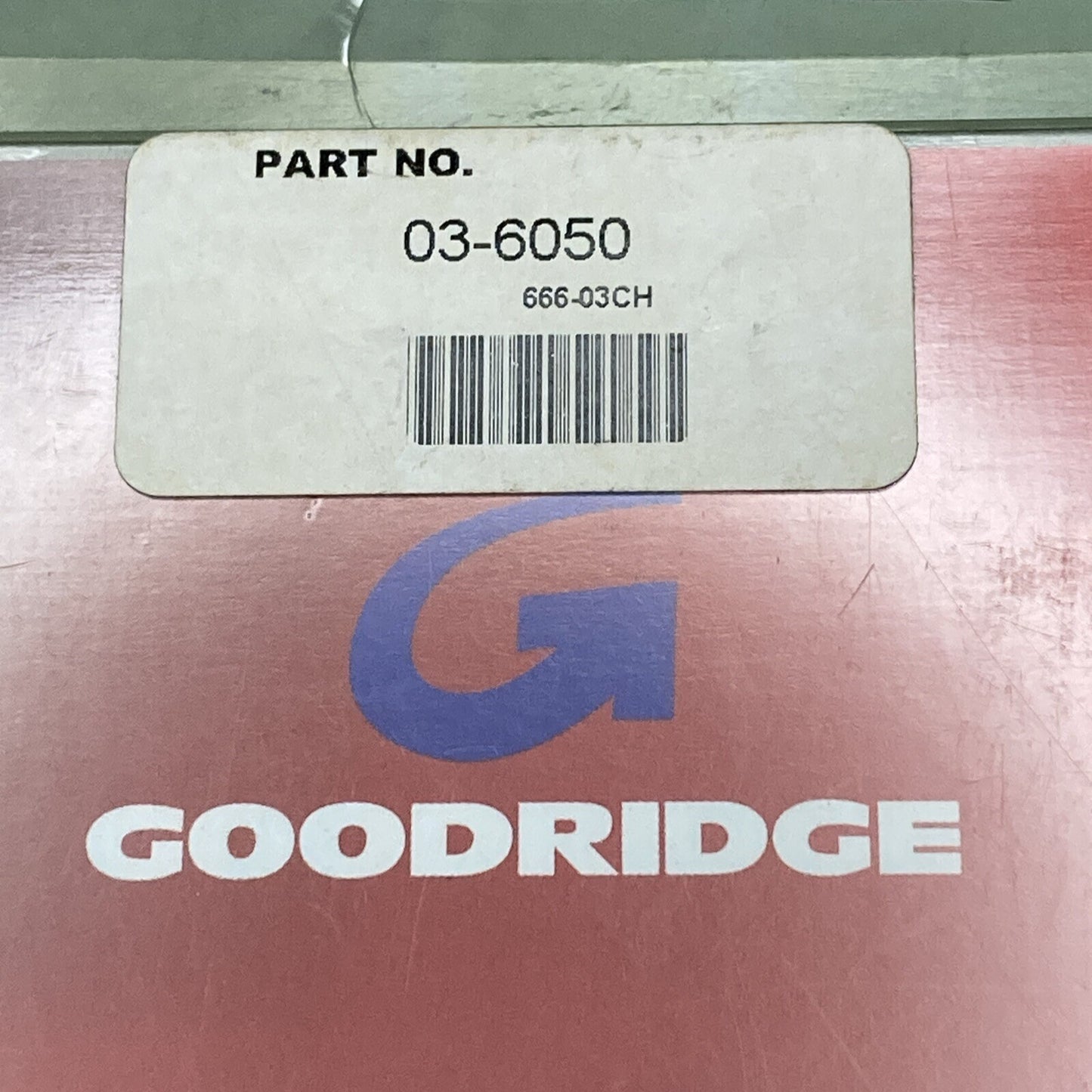 NEW GOODRIDGE 03-6050 F S BEND BRK FITTING 3/8" -241