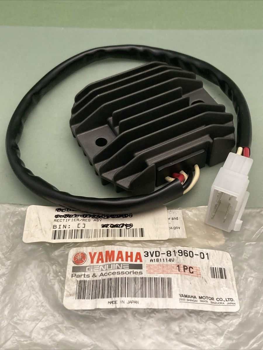 NEW GENUINE YAMAHA 3VD-81960-01 REGULATOR RECTIFIER ASSEMBLY