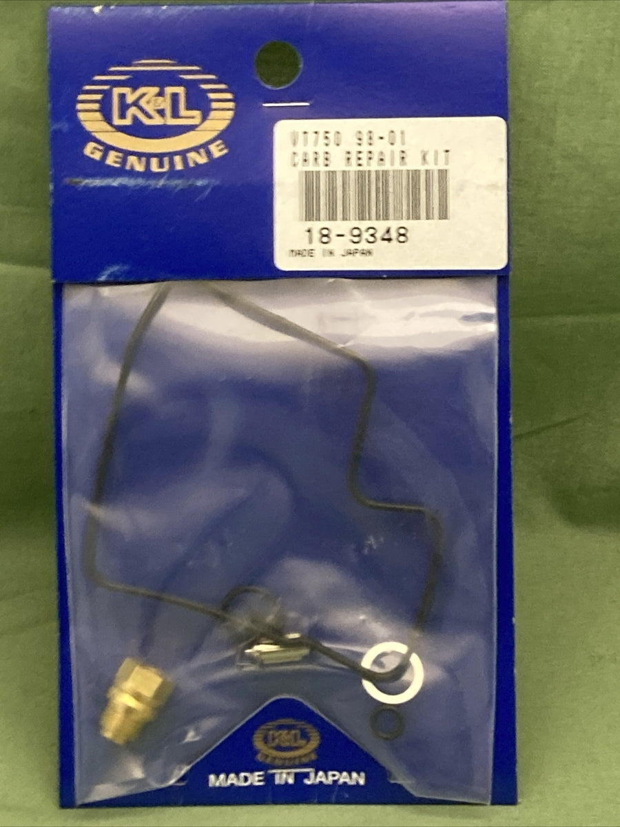 NEW GENUINE K&L 18-9348 CARB REPAIR KIT FOR HONDA VT750 '98-'01