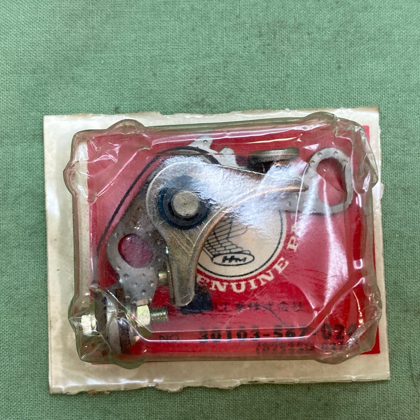 NEW GENUINE HONDA 30103-567-024 Contact Breaker Ignition Points