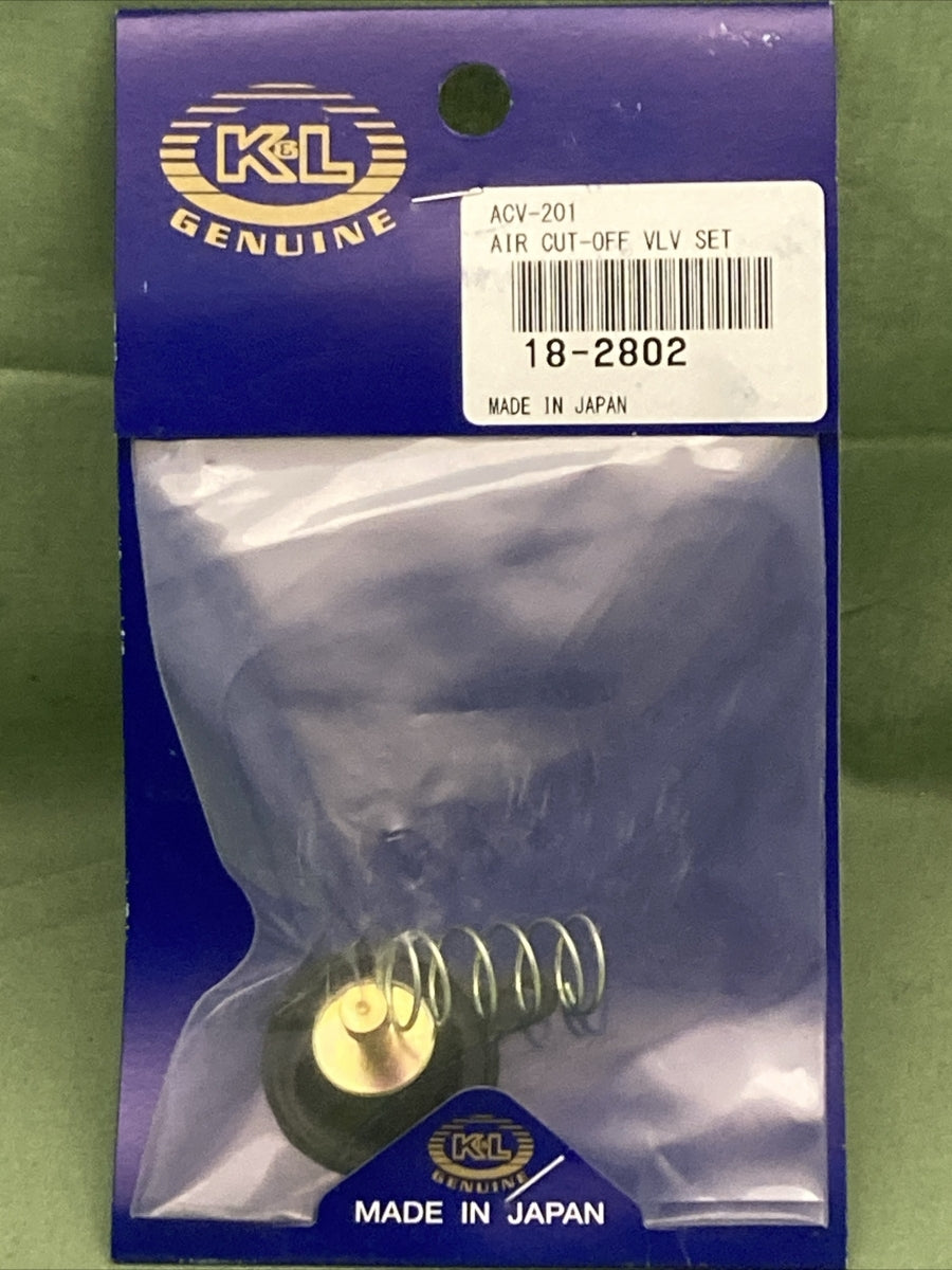 NEW GENUINE K&L 18-2801 AIR CUT-OFF VALVE SET SUPERCEDES ACV-403