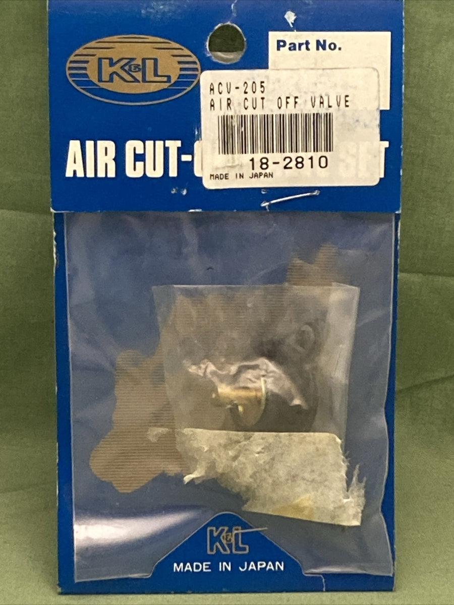 NEW GENUINE K&L 18-2810 AIR CUT OFF VALVE SUPERCEDES ACV-205