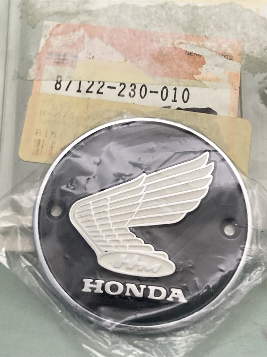 NEW GENUINE HONDA 87122-230-010 FUEL TANK EMBLEM