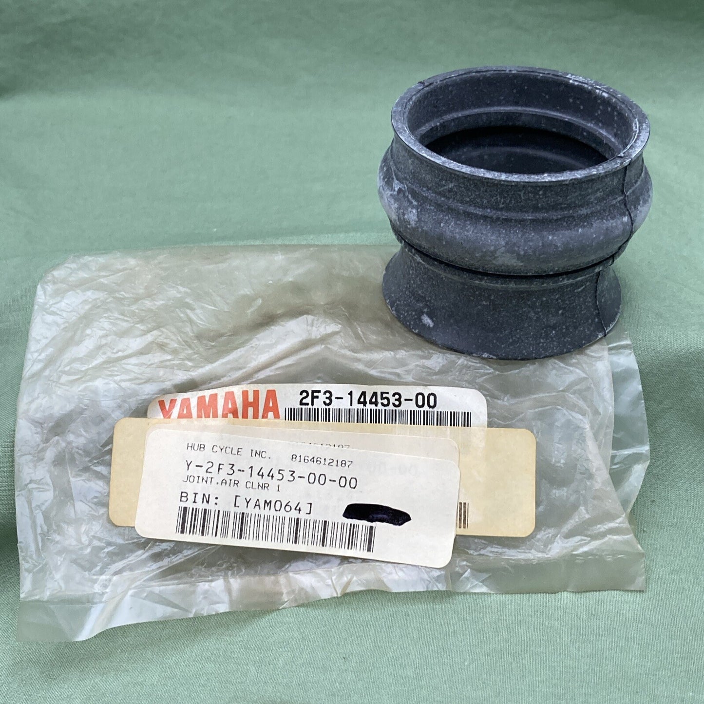 NEW GENUINE YAMAHA 2F3-14453-00 Joint, Air Cleaner 1