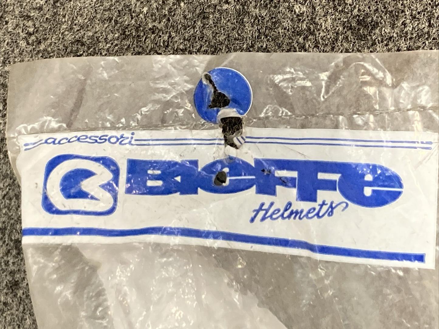 NEW GENUINE Bieffe BF-115BS B5 HELMET SHIELD LIGHT SMOKE W/ HARDWARE