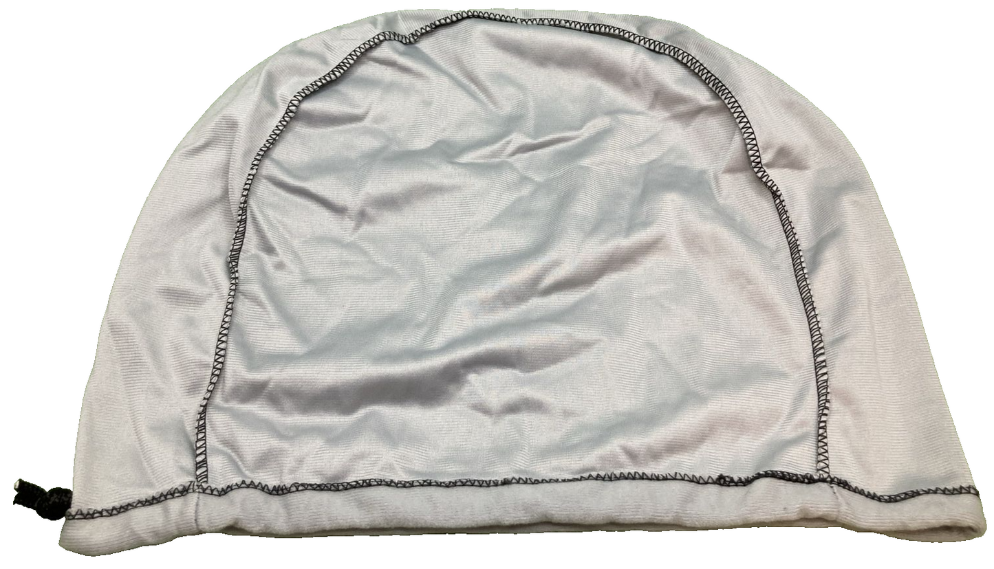 NEW GENUINE GMAX HELMET SILVER FLEECE LINED W/ DRAWSTRING CLOSURE