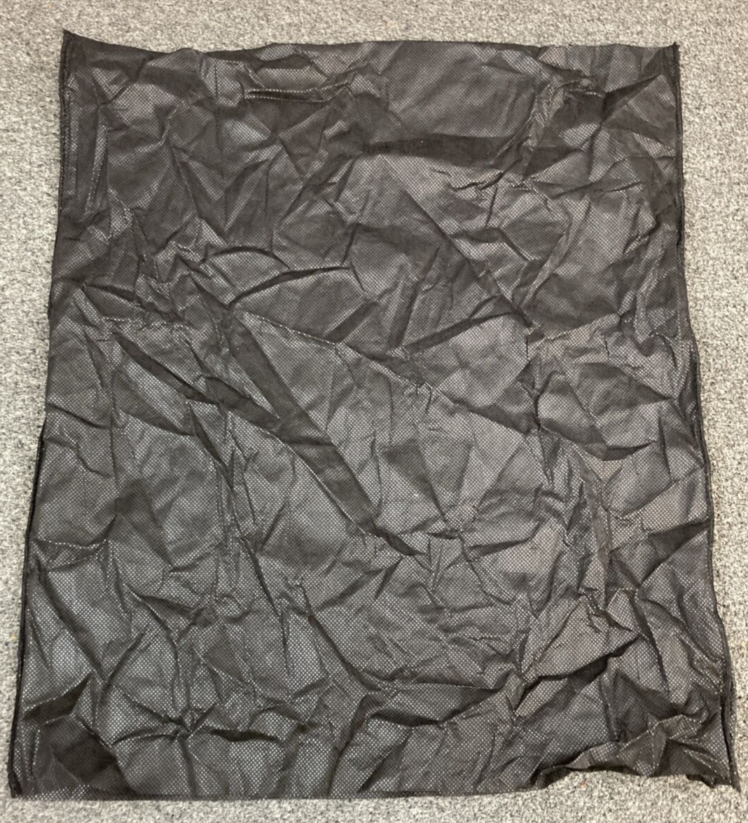 QTY 3 NEW MOTORCYCLE SNOWMOBILE HELMET DUST COVER BAG BLACK 20"X18"