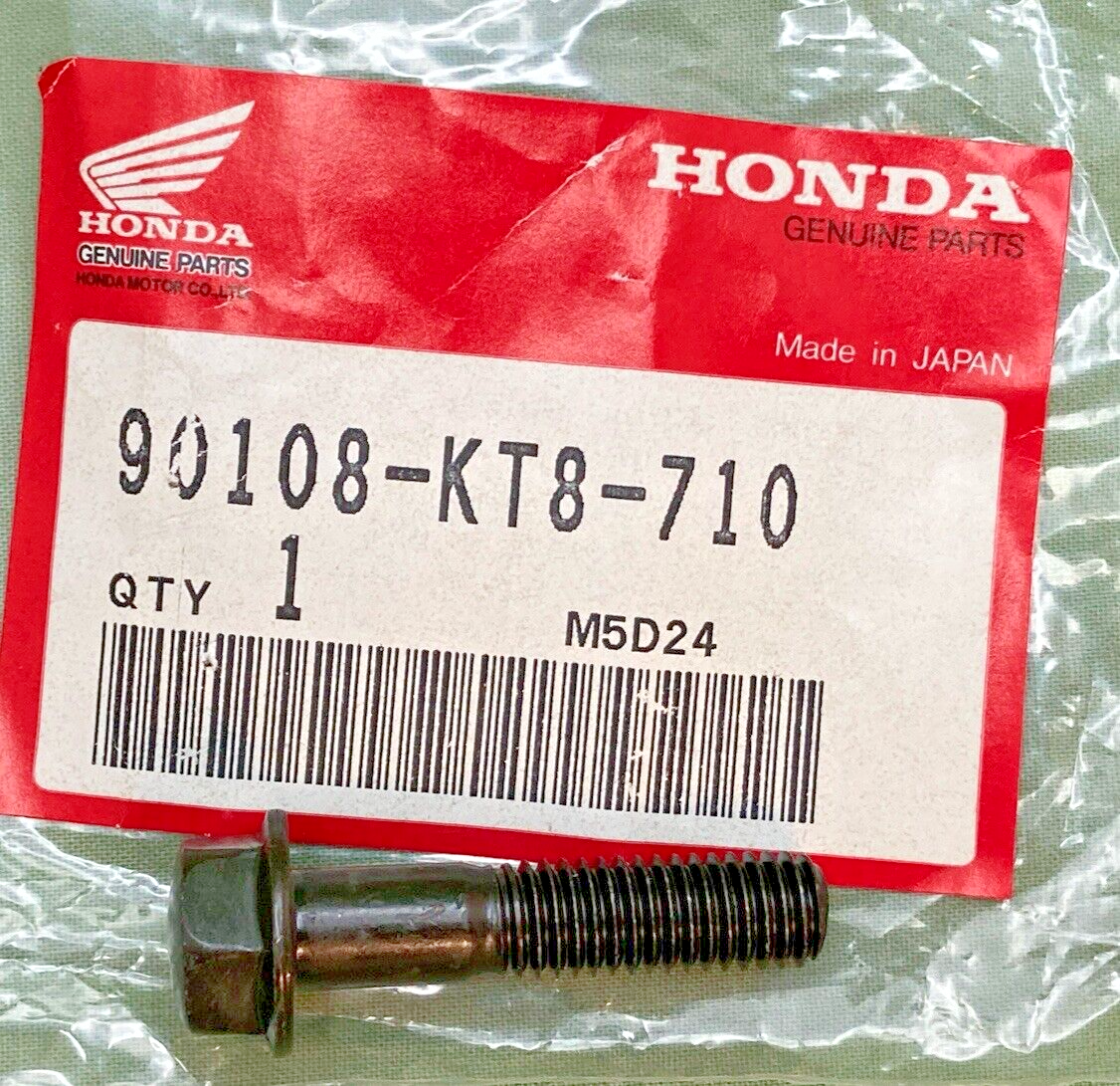 NEW GENUINE HONDA 90108-KT8-710 BOLT, SPECIAL FLANGE (8X35)